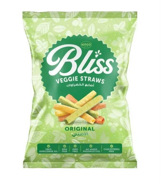 Kitco Bliss Original Vegetable Straws 34g