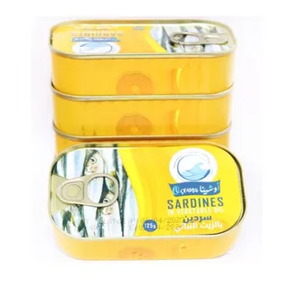 Oceana Sardine In Vegetable Oil 5 x 125g