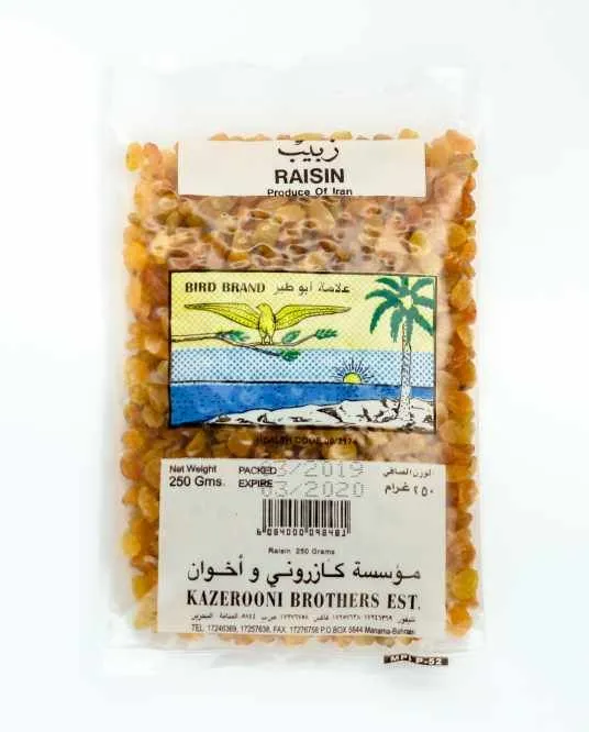 بيرد زبيب 250 G