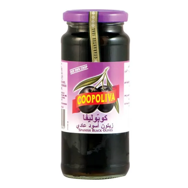 Coopoliva Whole Black Olives 200 G