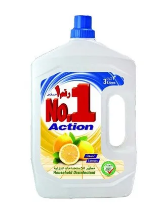 No.1 Clean Liquid Lemon Household Disinfectant 3 Ltr