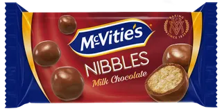 McVitie's Digestive Nibbles Milk Chocolate, 37g