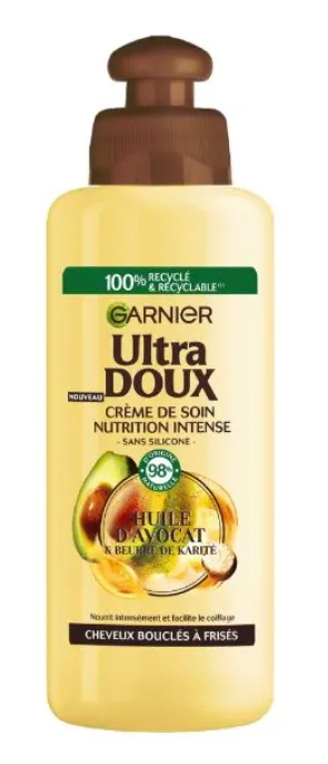 Garnier Ultra Doux Intense Nutrition Leave-In Cream Avocado Oil Shea Butter 200ml