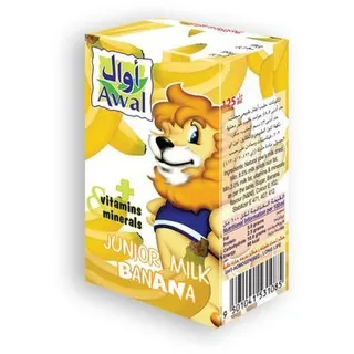 أول جونيور UHT حليب موز 125 مل
