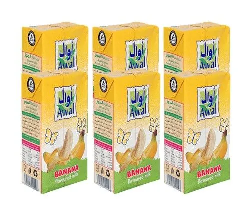 حليب أوال بالموز 6 * 250 مل