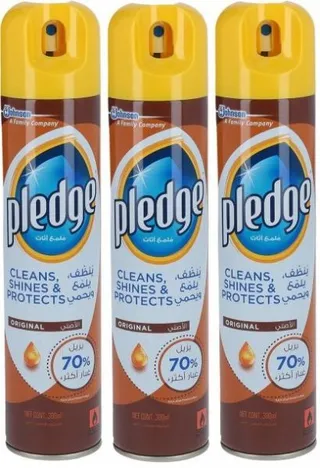 Pledge Furniture Polish Natural 300 Ml Buy 2+1 Free