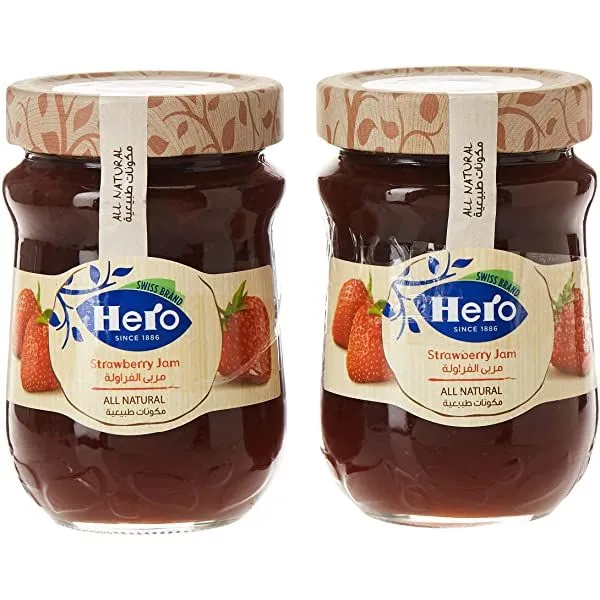 Hero Mixed Jam 340 G Twin Pack At 25% Off