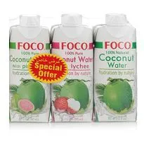 Foco Uht Coconut Water Asst 500 Ml X 3 Pcs
