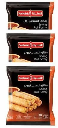 عجينة السنبلة سبرينج رول 3 × 160 جم
