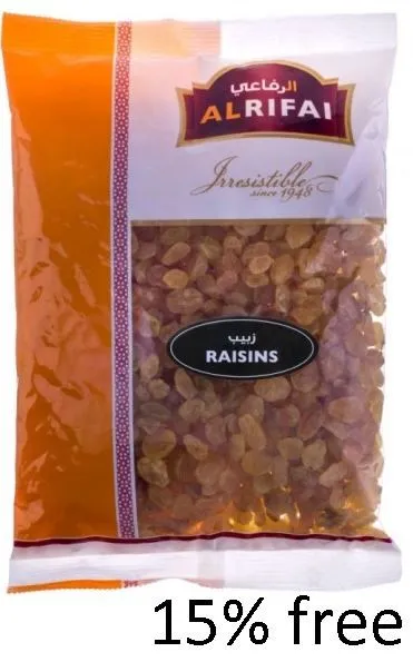 Al Rifai Raisins 460 g 15 % Extra Free