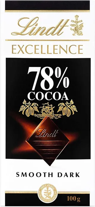 ليندت اكسيلانس شوكولاتة داكنة 78%، 100جم