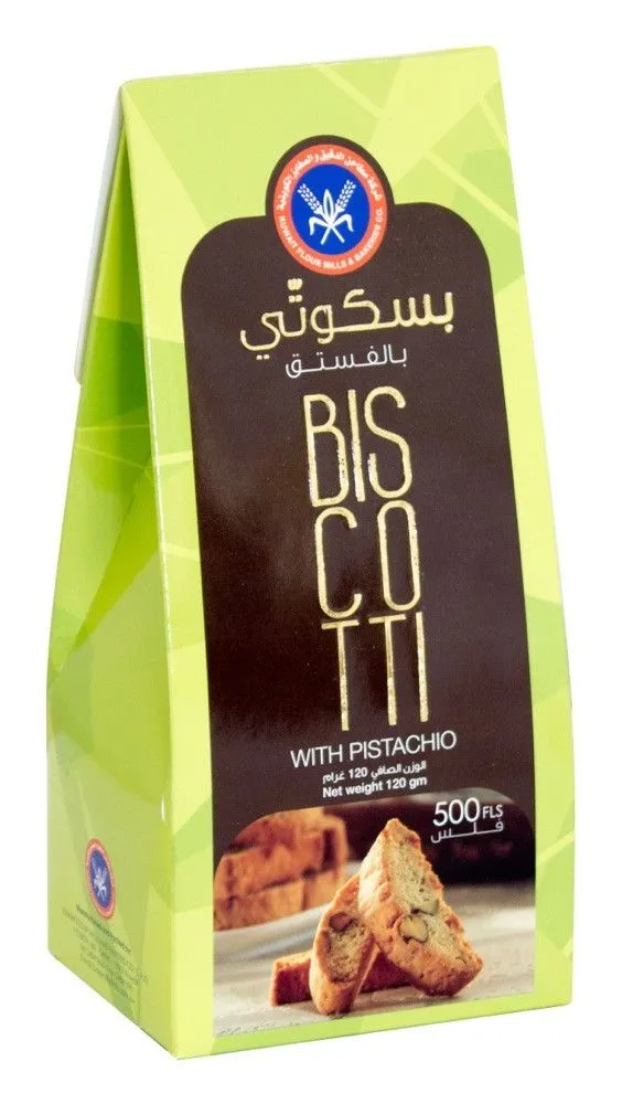 KMF Biscotti with Pistachios, 120g