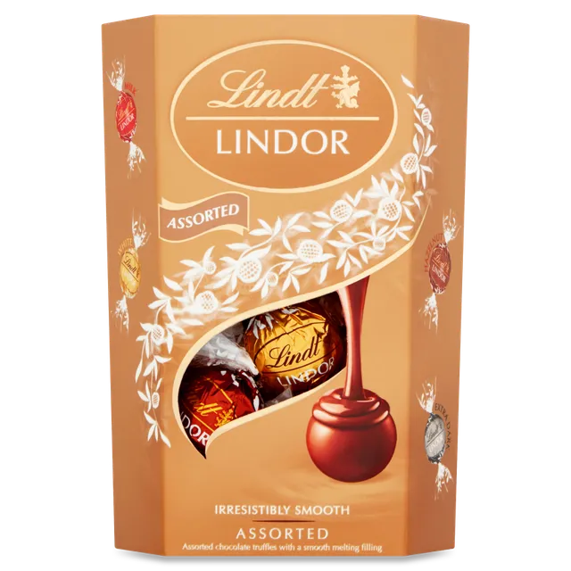 Lindt Lindor Assorted Smooth Chocolate, 200g