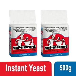 Saf Instant Dry Yeast 500 g x 2 Pcs