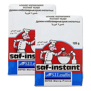 Saf Instant Dry Yeast Pack 125 g x 2 Pcs