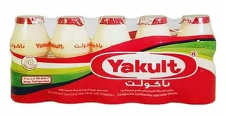 ياكولت مشروب لبن بروبيوتيك عادي، 5x80مل