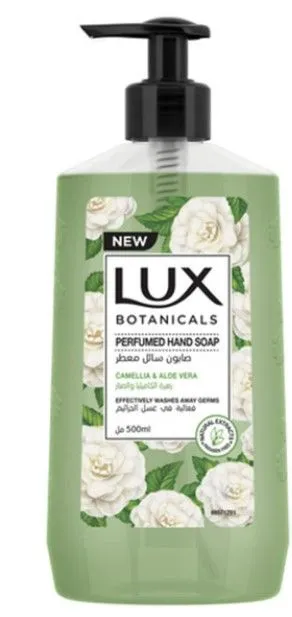 Lux Botanicals Hand Wash Camellia and Aloe Vera 500ml