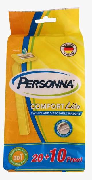 Personna Body Razor 20 + 10 Free