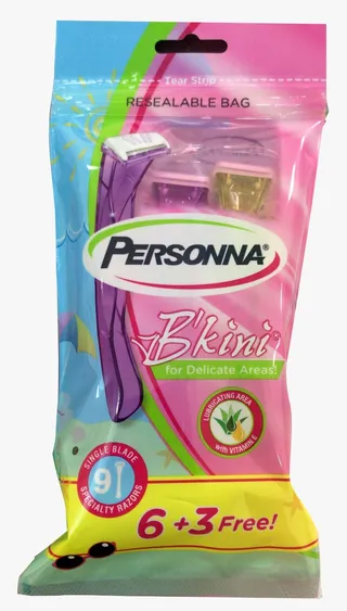 Personna Lady Bikini 6 + 3 Free