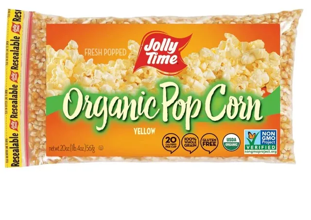 Jolly Time Yellow Organic Popcorn 567 g