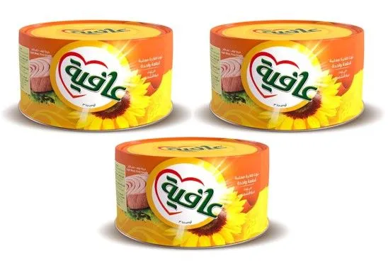 أفيا لايت ميت تونا سوليد إن صن فلاور أويل، 3x160g