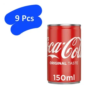 Coca Cola Soft Drink, 9x150ml