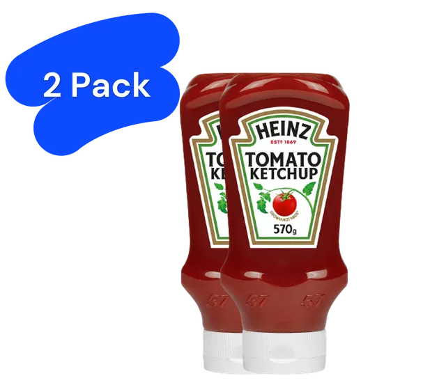 Heinz Tomato Ketchup 570 g x 2 Pcs