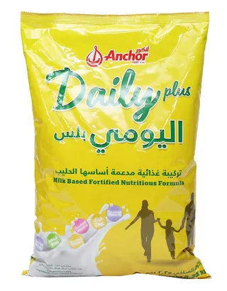 Anchor Daily Plus Milk Based Fortified Nutrition Formula, 2.25kg