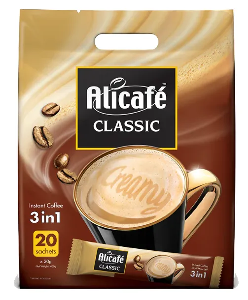 أليكافيه كلاسيك 3 في 1 أعواد قهوة، 20x20g