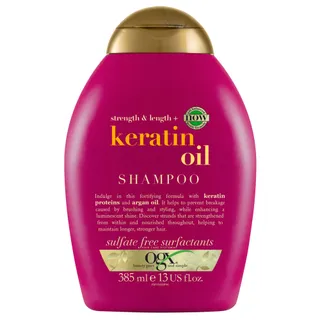 OGX Anti-Breakage Plus Keratin Oil Shampoo, 385ml