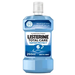 Listerine Total Care Tartar Protect Arctic Mint Mouthwash, 250ml