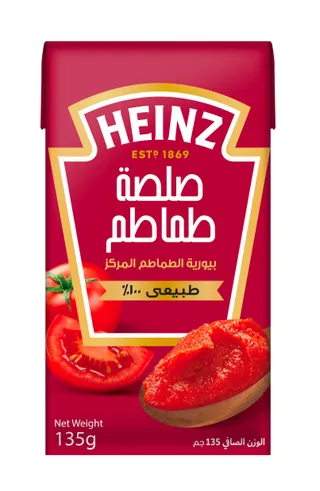هاينز معجون طماطم تيترا 135جم