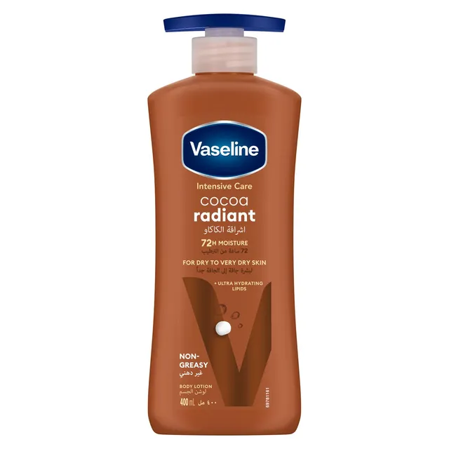 Vaseline Intensive Care Cocoa Radiant Body Lotion, 400ml