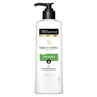 Tresemme Pro Curls Conditioner with Porosity Balance & Shea Butter for 2x More Hydrated Curls (Sulphates, Parabens & Dyes Free) 250Ml