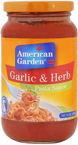 American Garden Garlic & Herb Pasta Sauce 397g