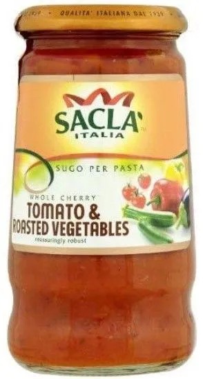 Sacla Whole Cherry Tomato & Roasted Vegetables 350 g