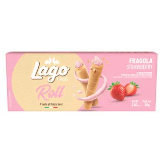 Roll Break Rolled Wafer Strawberry 80 gm