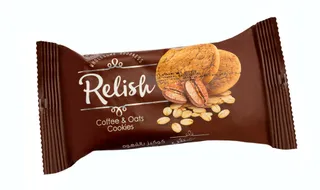 ريليش كوكيز القهوة والشوفان، 42g