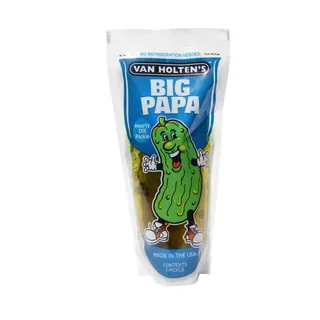 Van Holten's Big Papa Hearty Dill Pickle In a Pouch, 265g