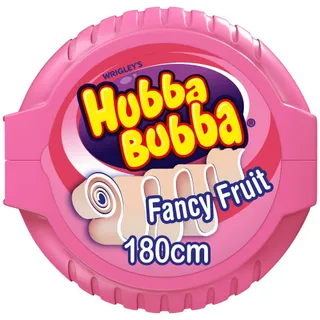 Hubba Bubba Fancy Fruit Bubble Gum Mega Long Tape, 56g