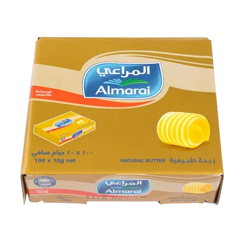 Al Marai Butter Unsalted Nat 10 G Foil X 100 Pcs
