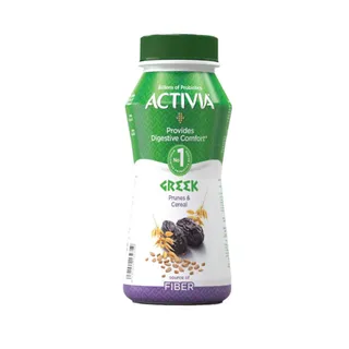 أكتيفيا يوغورت شراب يوناني برقوق وحبوب، 180ml