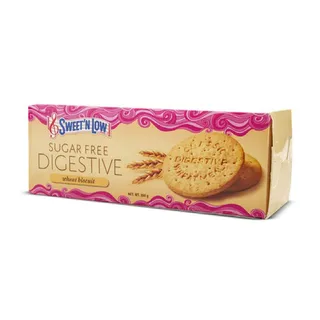 Sweet'N Low Sugar Free Digestive Wheat Biscuit with Sweeteners, 350g