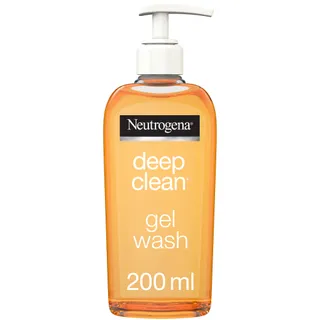 Neutrogena Face Wash Deep Clean Gel, 200ml