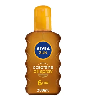 Nivea Sun Carotene Tanning Oil Spray SPF 6, 200ml