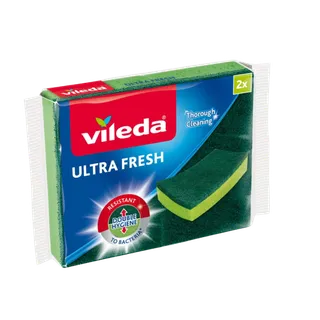 Vileda Ultra Fresh Anti-Bacterial Scourer, 2 Pieces