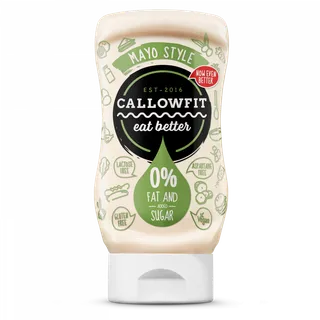 Callowfit Mayo Sauce 0% Fat & No Added Sugar 300ml