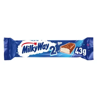 Milky Way Nougat & Milk Chocolate Snack Bar, 43g