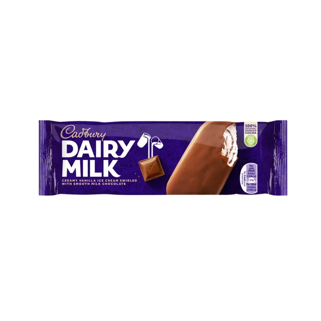 Cadbury Dairy Milk Ice Cream Stick, 90ml