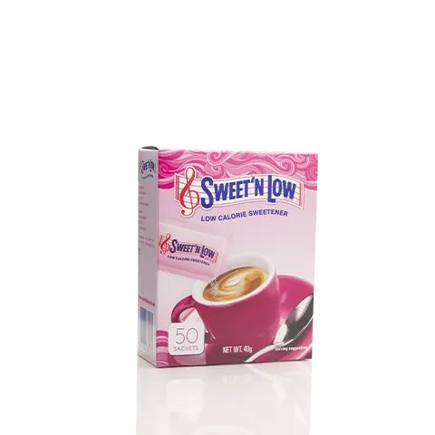 Sweet'N Low Sachets 50 Sachets 40 g